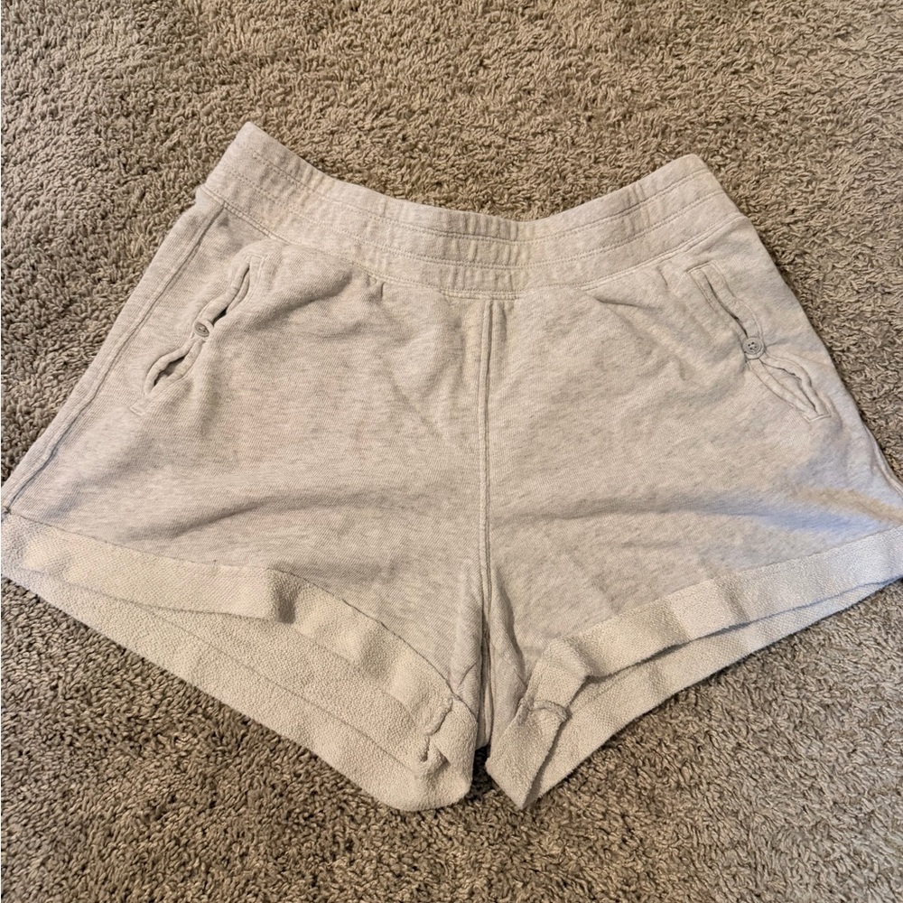 Aerie Light Gray Athletic Shorts